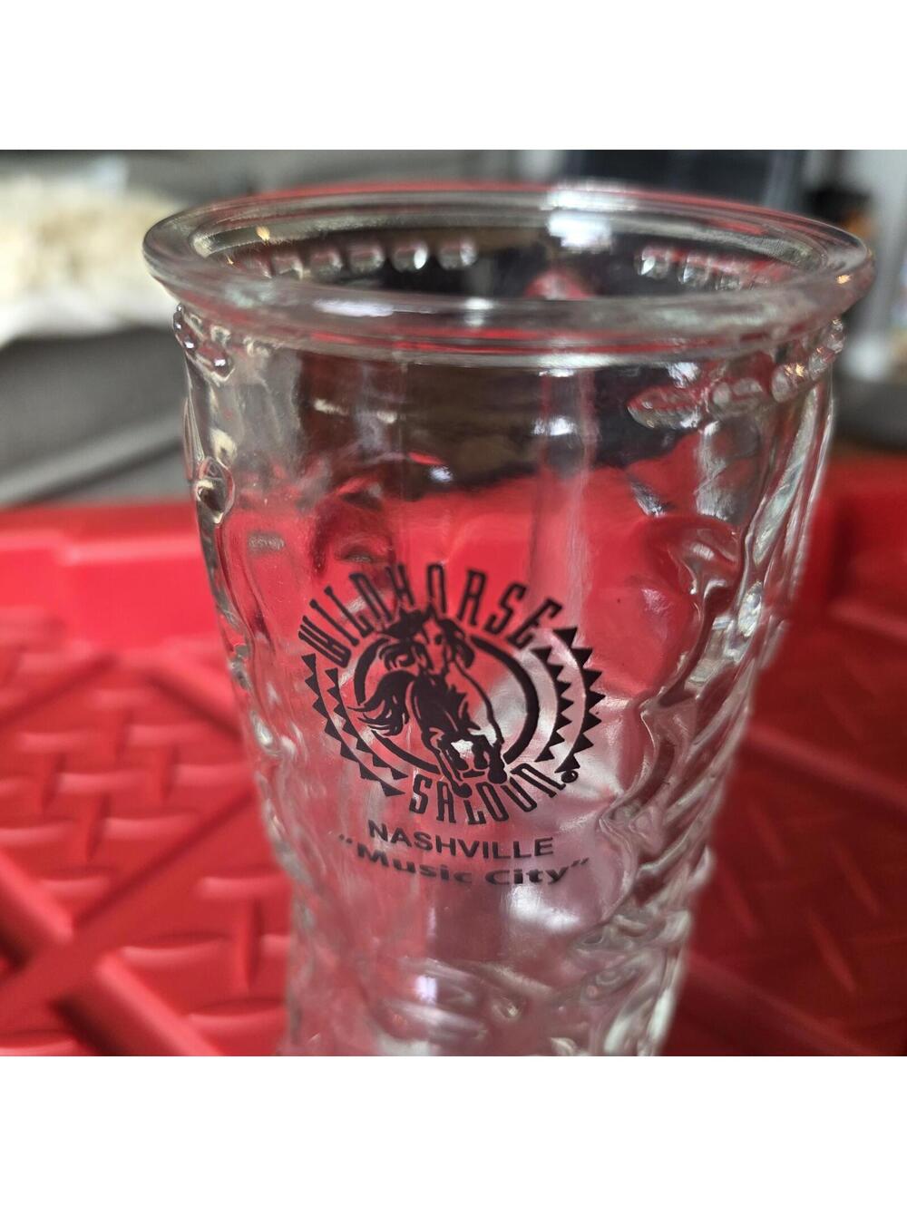 Cowboy Boot Glass Wildhorse Saloon Nashville Music City Glass Boot Mug